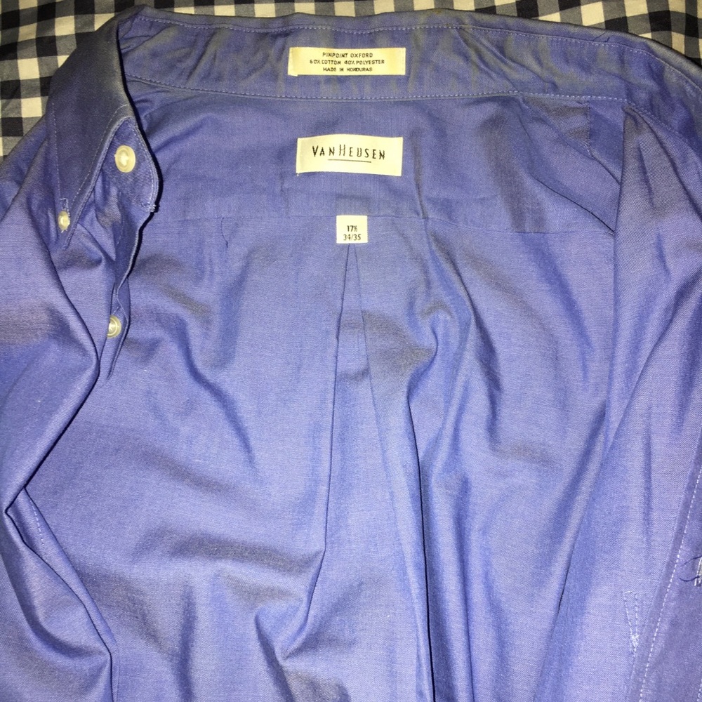 Button down dress shirt.